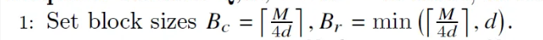 FlashAttention Algorithm Step1